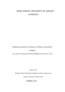 Thesis construction company